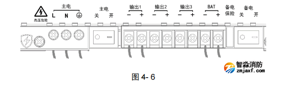 海灣GST-DY-200H 智能電源箱接線 海灣GST-DY-200H 智能電源箱接線